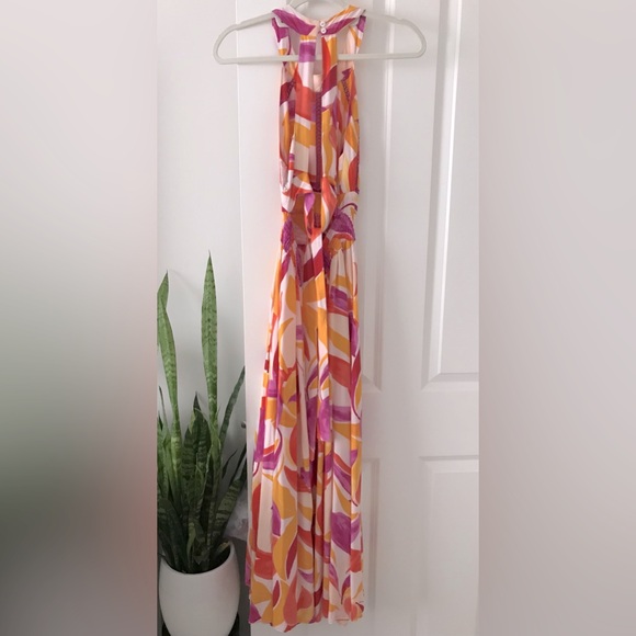 Anthropologie Abel The Label Rumi Halter Maxi Dress - Picture 6 of 9